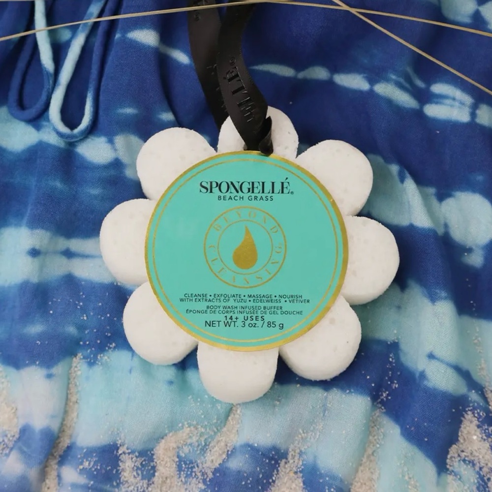 NEW Spongellé® Beach Grass Wild Flower 14+ Uses Buffer!
